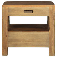 Maderia - 2-Drawer Nightstand Bedside Table - Walnut