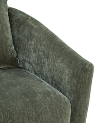 Leastow - Swivel Accent Chair - Loden