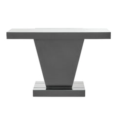 Nysa - 32"H Console Table - Mirrored & Faux Crystals
