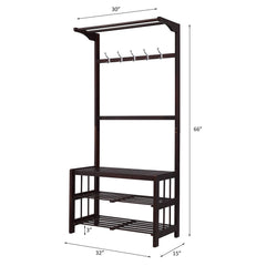 Pieria - Hall Tree - Espresso