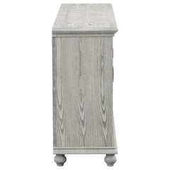 Melanie - 4-Door Accent Cabinet - Antique White