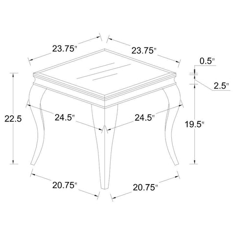 Carone - End Table