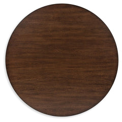 Korestone 2 - Dark Brown - Round Cocktail Table