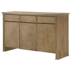 Adina - 2-Door 59" Sideboard Server - Distressed Light Brown
