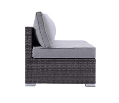 Sheffield - Patio Set - Gray Fabric & Gray Finish