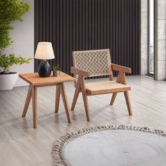 Velentina - Accent Table - Natural
