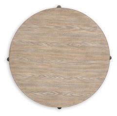 Dyonton - Light Grayish Brown - Round Cocktail Table