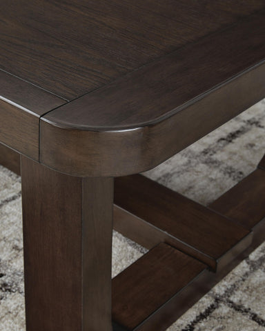 Breckington - Rectangular Cocktail Table - Dark Brown