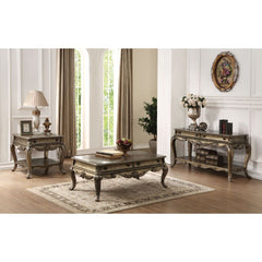 Ragenardus - End Table - Vintage Oak
