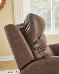 Motion-Max - Swivel Glider Power Recliner - Saddle