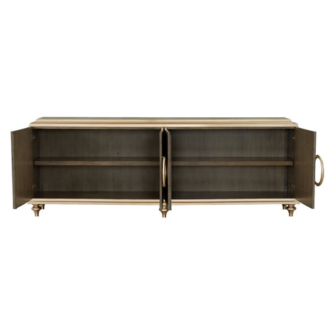 Console Cabinet - Light Brown