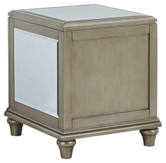 Chevanna - Platinum - Rectangular End Table