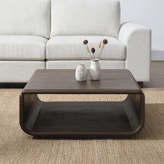Lanza - Coffee Table - Dark Walnut