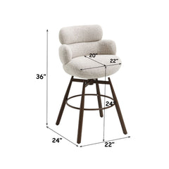 Jena - Counter Height Chair With Swivel