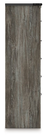 Frandern - Five Drawer Chest - Gray