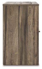 Elbrim - One Drawer Night Stand - Brown