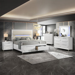 Tarian - Nightstand - Pearl White