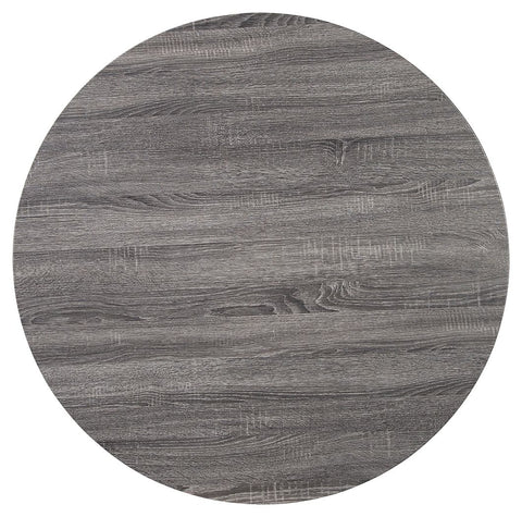 Centiar - Black / Gray - Round Dining Room Table