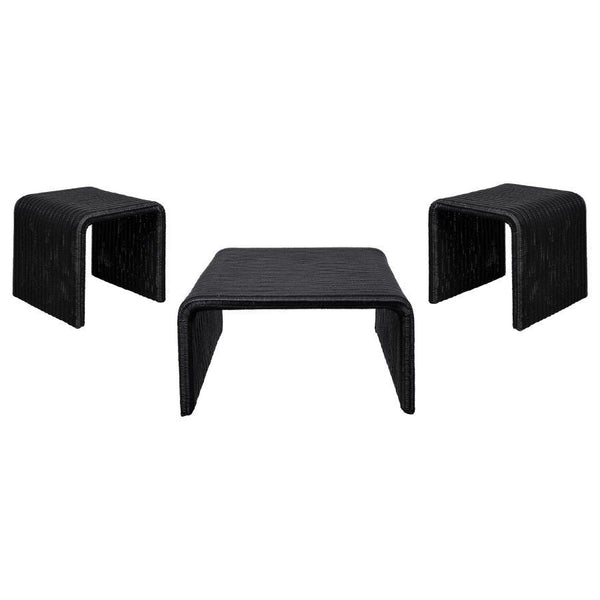 Cahya - Rattan Coffee And End Table Set