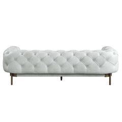 Ragle - Sofa - Vintage White Top Grain Leather