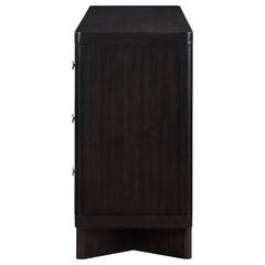 Hathaway - 3-Drawer Sideboard Buffet Cabinet - Acacia Brown