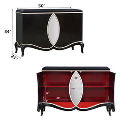 Ashor - Console Cabinet - Black