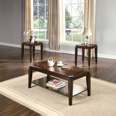 Docila - 3 Piece Coffee & End Set - Walnut