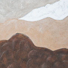 Fanthorne - Wall Art - Tan / Brown / White