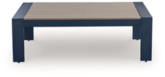 East Beach - Blue - Rectangular Cocktail Table