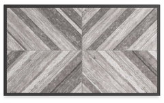 Beachcroft - Rectangular Cocktail Table - Black / Light Gray
