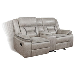 Greer - Upholstered Motion Reclining Loveseat