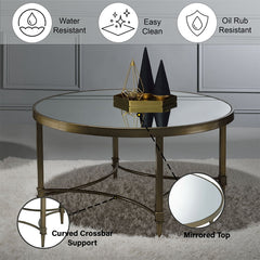 Aditya - Coffee Table - Antique Brass