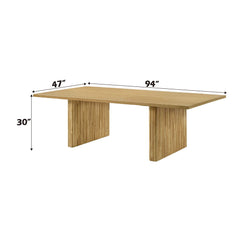 Einar - Dining Table - Light Brown