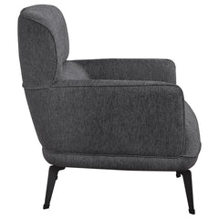 Andrea - Upholstered Crecent Arm Accent Chair