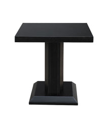 Bernice - End Table - Black & Led