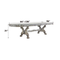Dresden - Dining Table - Vintage Bone White