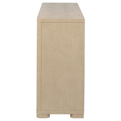Ladera - 6-Drawer Bedroom Dresser - Light Elm