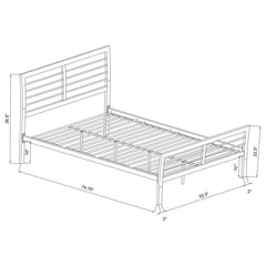 Cooper - Metal Open Frame Bed