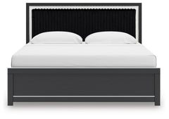 Zuraleus - Upholstered Panel Bed