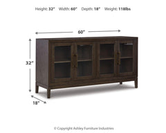 Burkhaus - Dining Room Server - Dark Brown