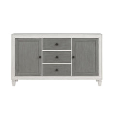 Katia - Server - Rustic Gray & Weathered White