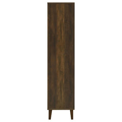 Elouise - 4 Door Engineered Wood Tall Accent Cabinet - Dark Pine