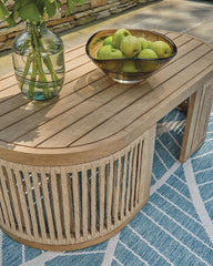 Serena Shores - Rectangular Cocktail Table - Beige