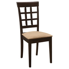 Gabriel - 5-Piece Rectangular 59" Dining Set - Cappuccino