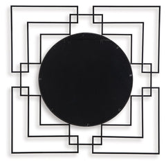 Oceanal - Black / Gold Finish - Accent Mirror