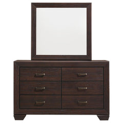 Kauffman - 6-Drawer Dresser With Mirror