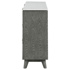 Nathan - 6-Drawer Dresser - Gray