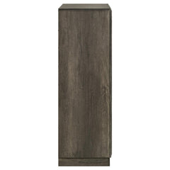 Janine - 5-Drawer Bedroom Chest - Gray