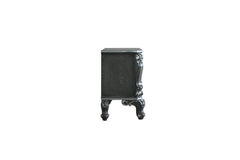 House - Delphine - Nightstand - Charcoal Finish