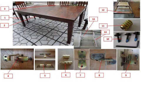 Ralene - Dining Room Table